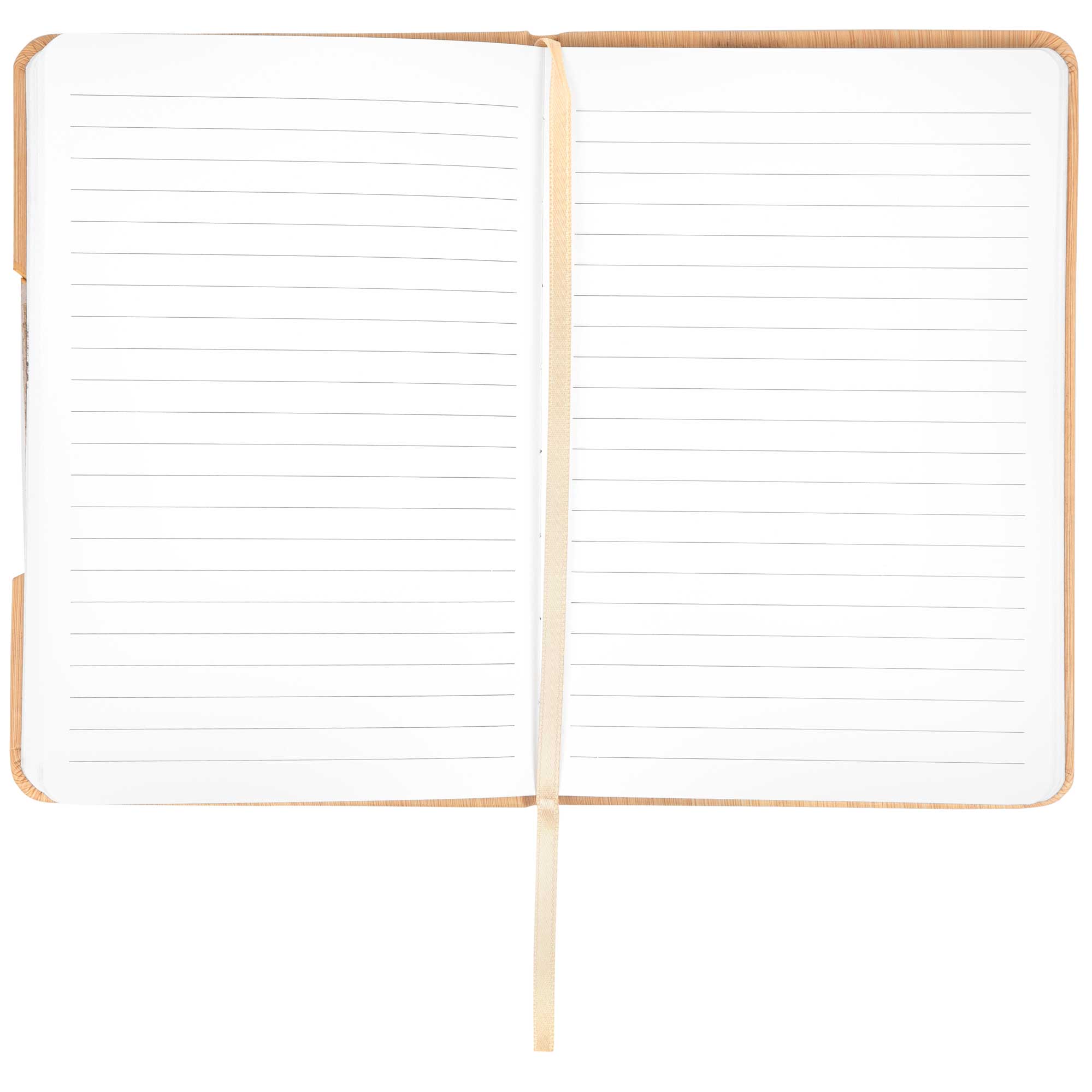 Picture of Maui Faux Bamboo Journal w/Phone Holder (5"x7")