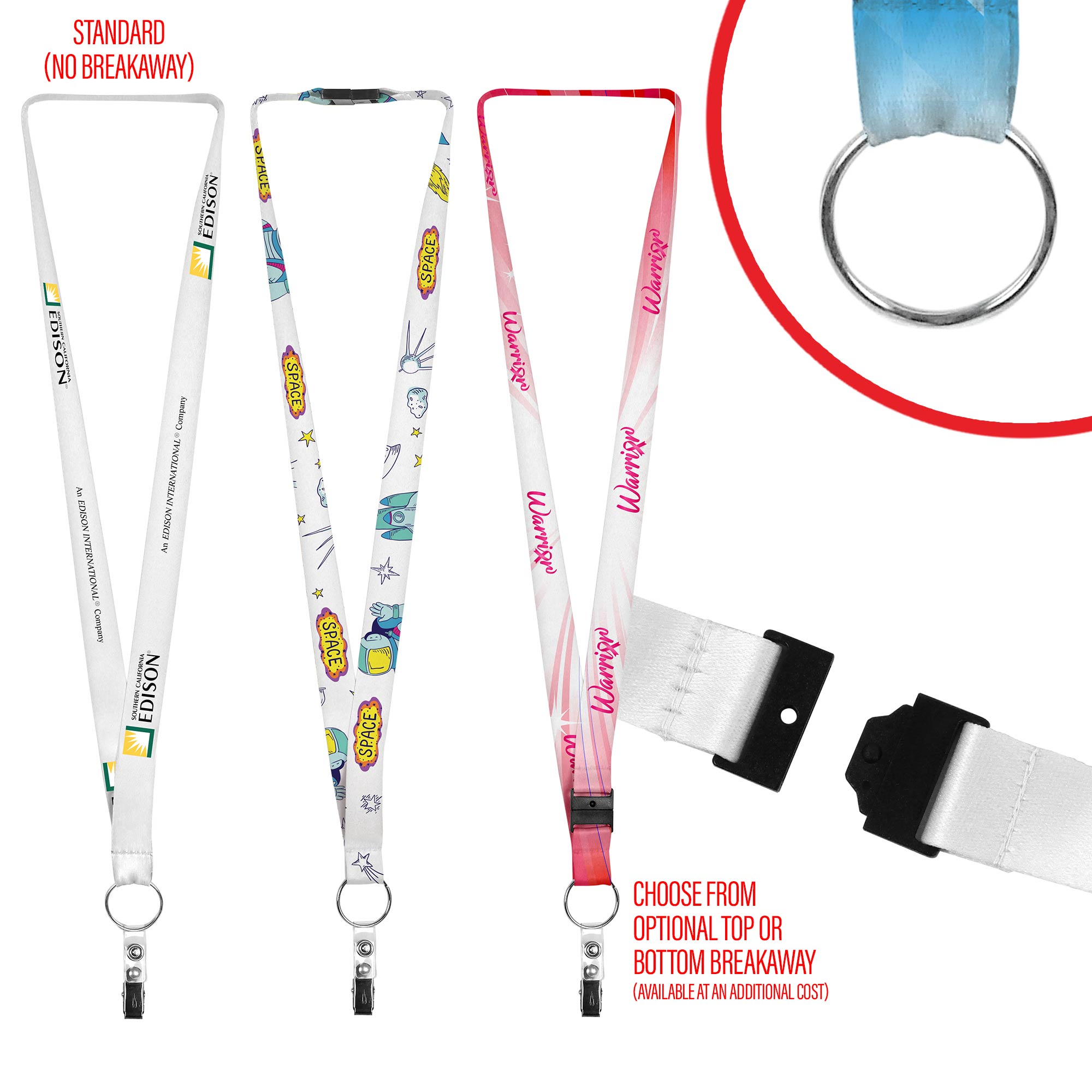 Picture of 3/4" HD Sublimation Lanyard (QuickShip) 18-24 Days