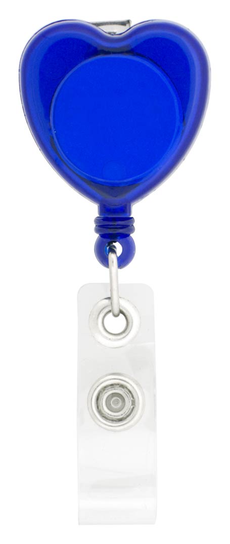 Picture of Heart-Shaped Retractable Badge Holder