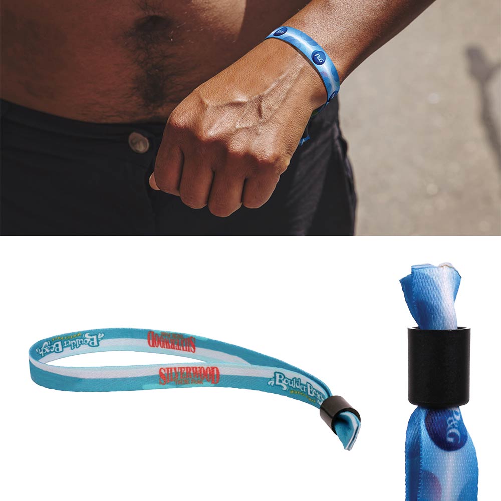 Picture of 3/8" Wide One Time Use Wrist Band (QuickShip) 18-24 Days