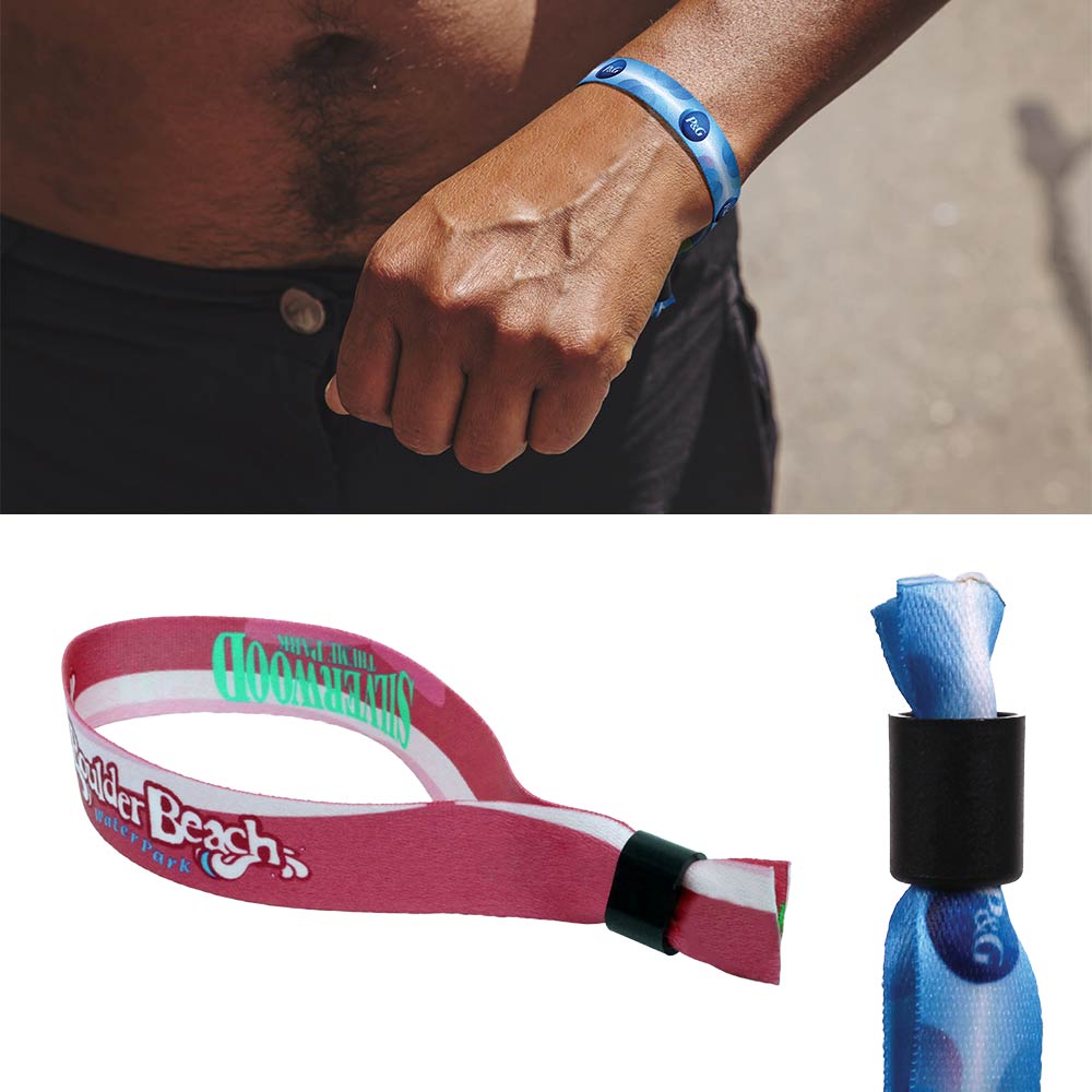 Picture of 3/4" Wide One Time Use Wrist Band (QuickShip) 18-24 Days