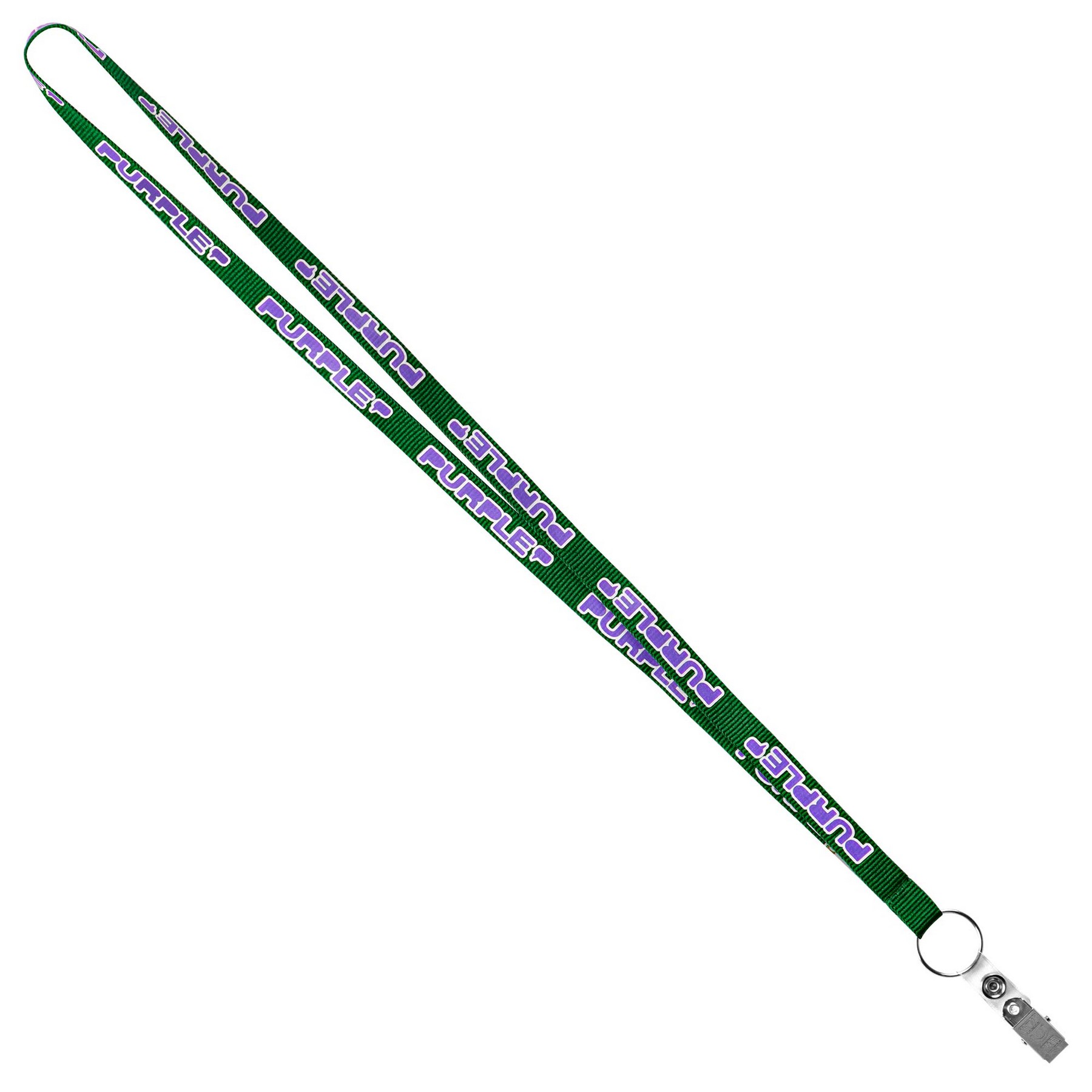 Picture of 1/2" Econo Lanyard (Factory Direct) 10-12 Weeks Ocean