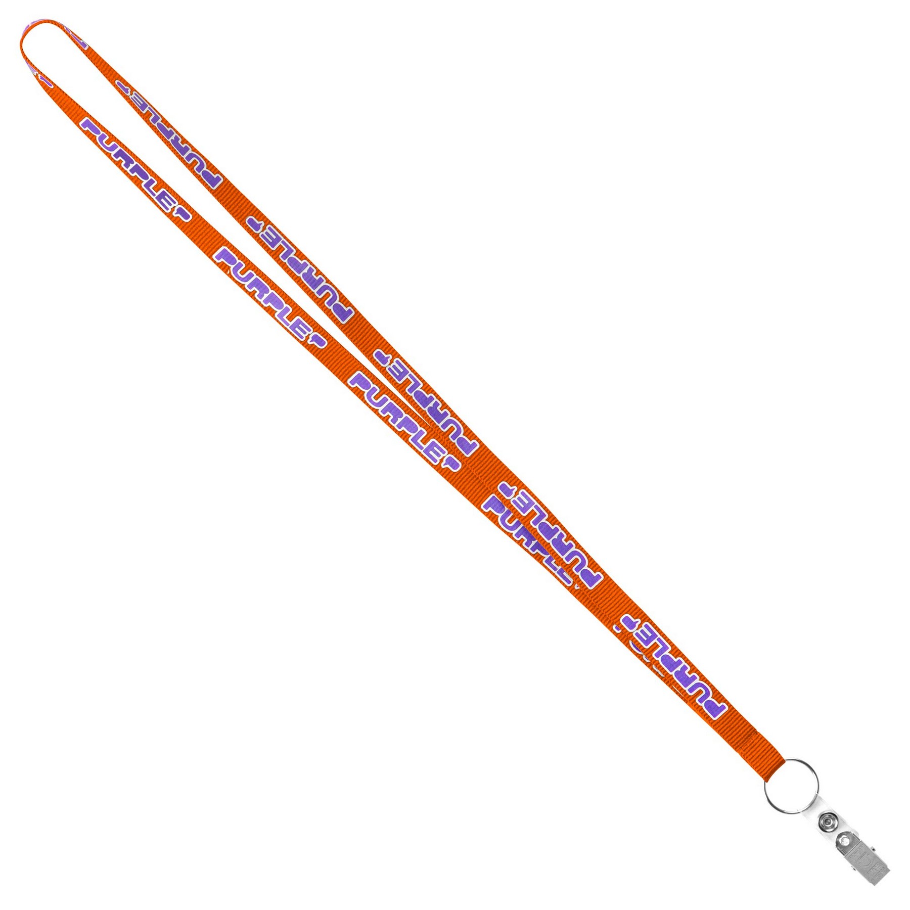 Picture of 1/2" Econo Lanyard (Factory Direct) 10-12 Weeks Ocean