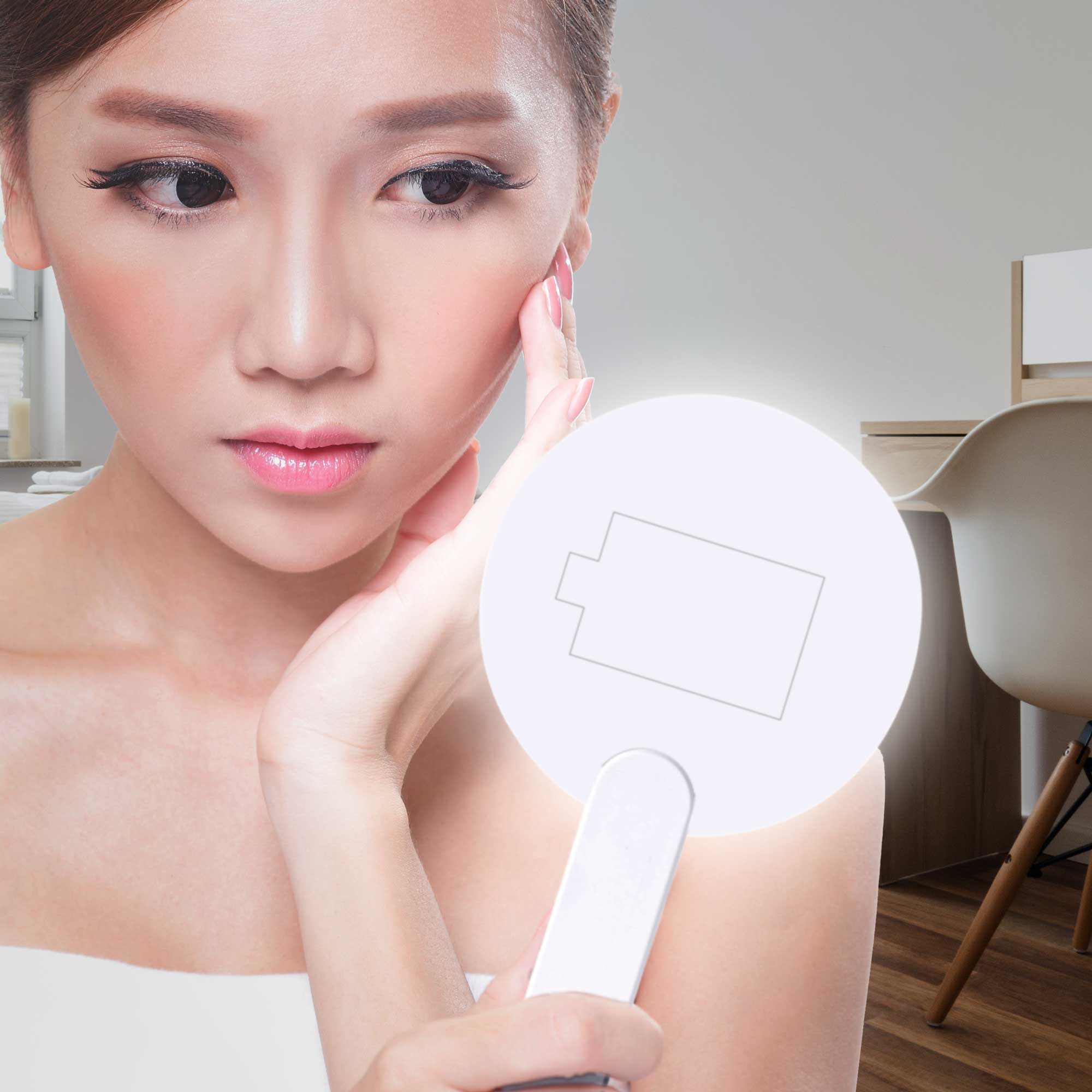 Picture of GlowView Light Up Travel Mirror