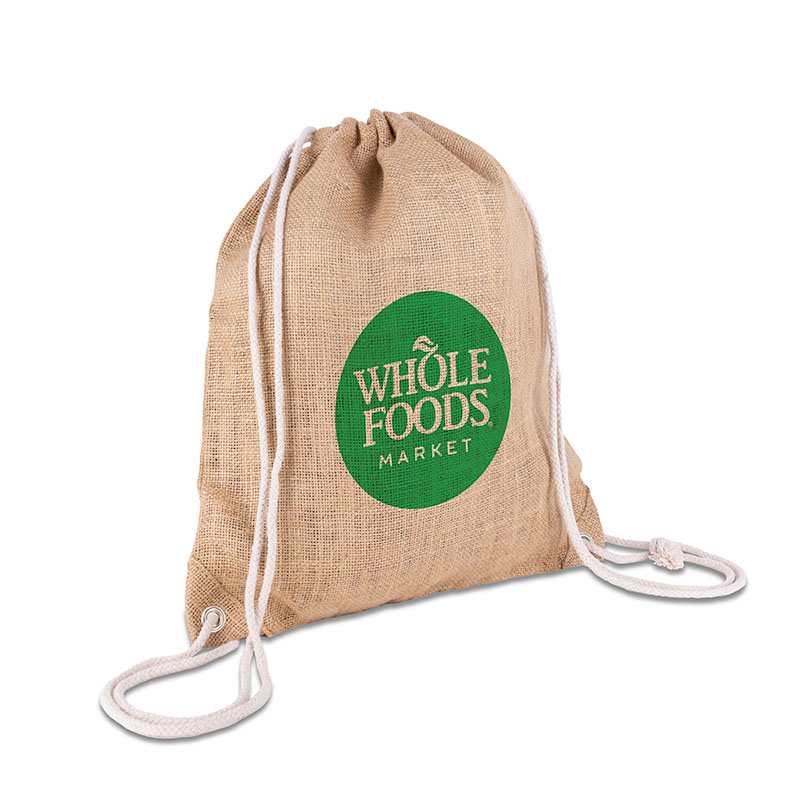 Picture of Jute Drawstring Bag