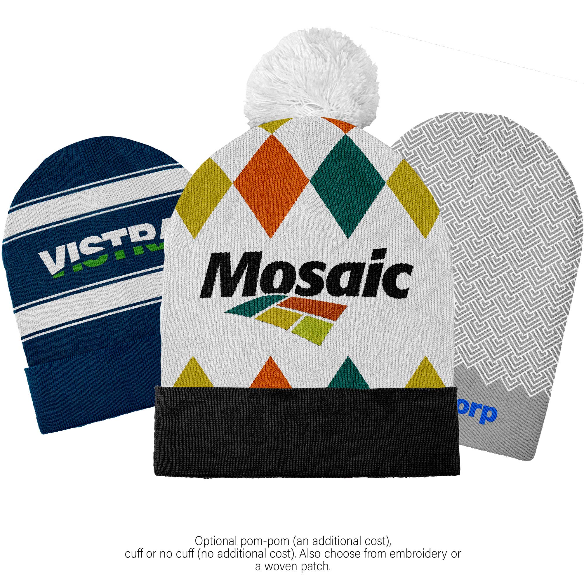 Picture of Adult Jacquard Beanie (5-6 Week Air)