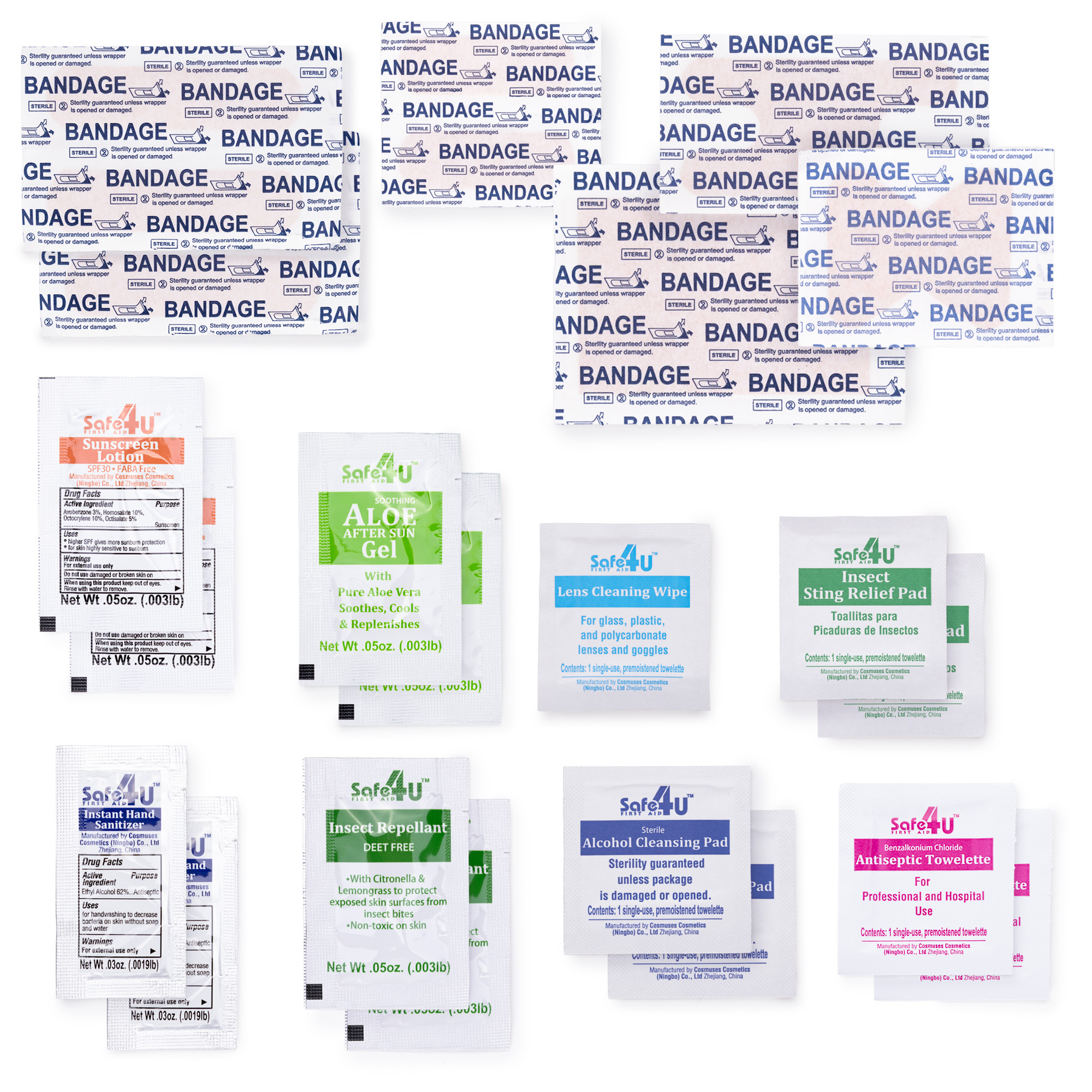 Picture of 24pcs Hard Casing Easy Carry First Aid Kit