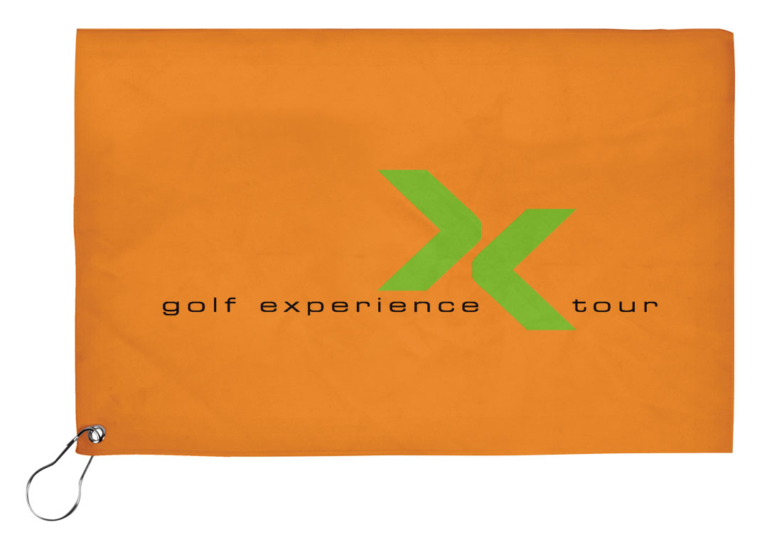 Picture of 17" x 11" Sublimated Golf Towel - 200GSM (QuickShip) 15-20 Days