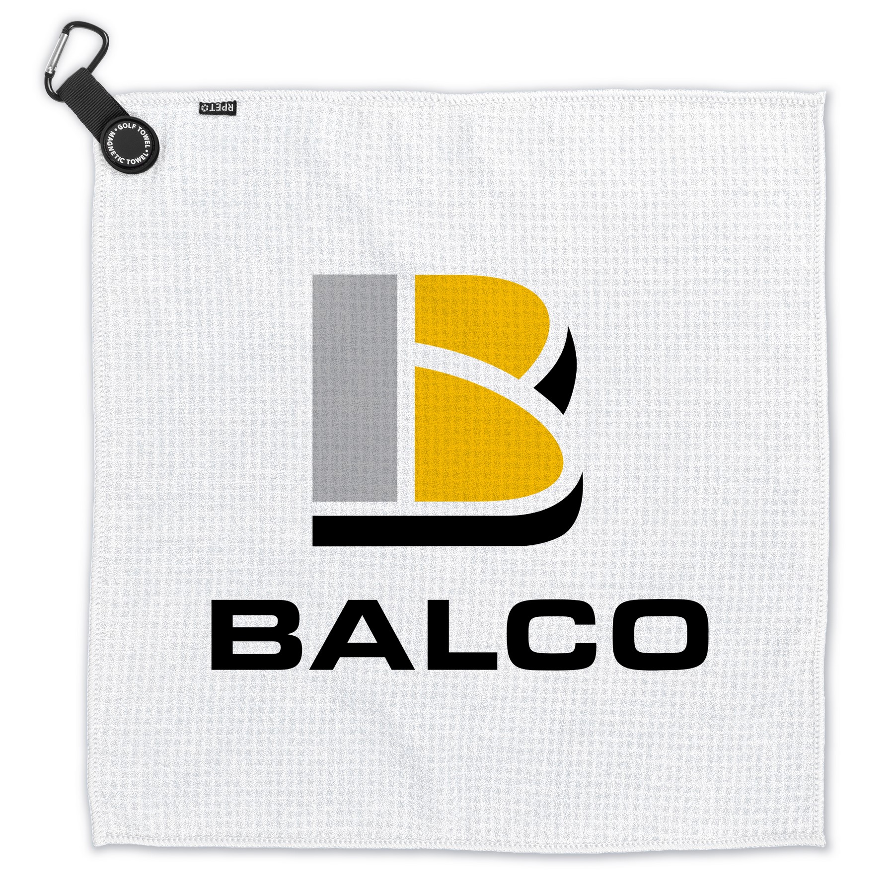 Picture of Magnetic rPET Golf Towel (Factory Direct) 10-12 Weeks