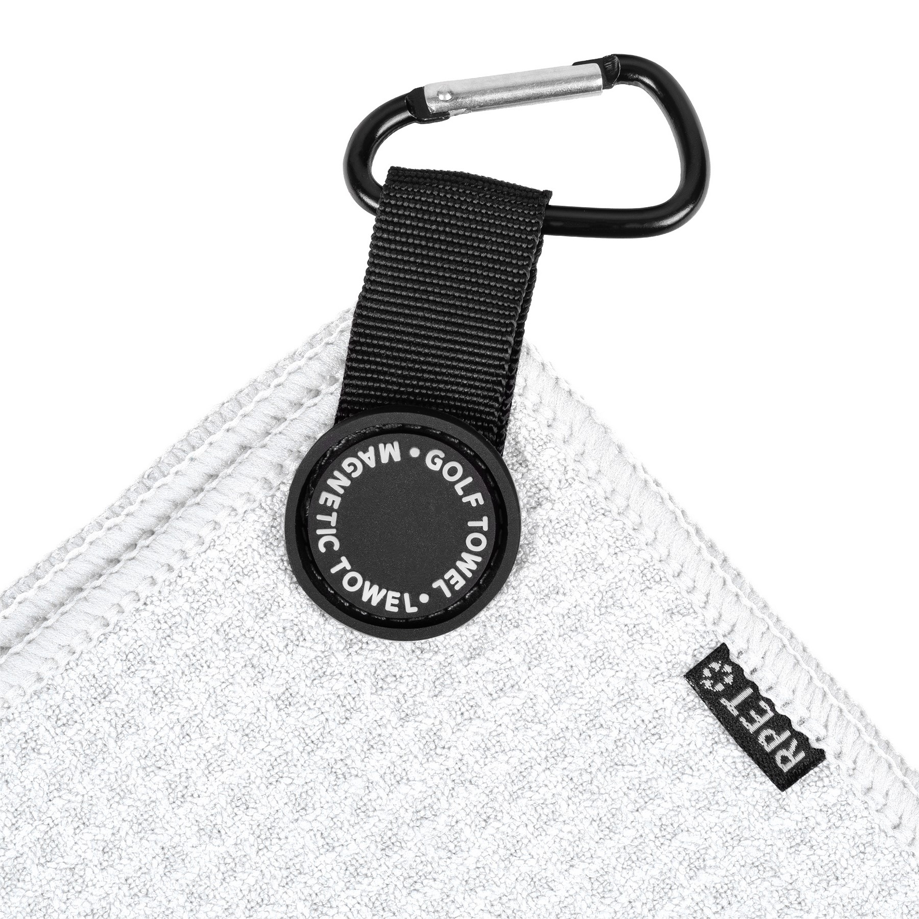 Picture of Magnetic rPET Golf Towel (Factory Direct) 10-12 Weeks