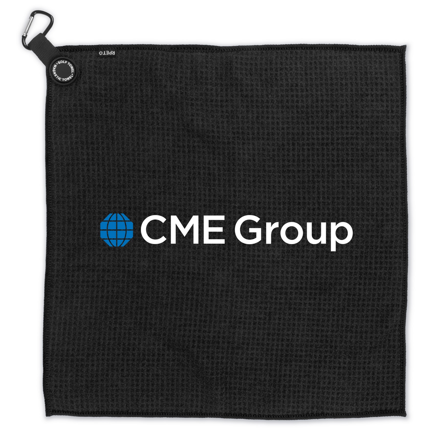 Picture of Magnetic rPET Golf Towel (Factory Direct) 10-12 Weeks