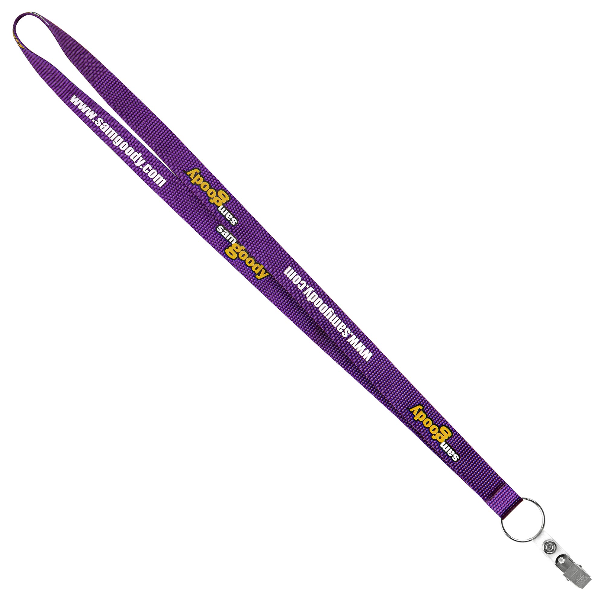 Picture of 3/4" Recycled Screen Printed Lanyard (QuickShip) 18-24 Days