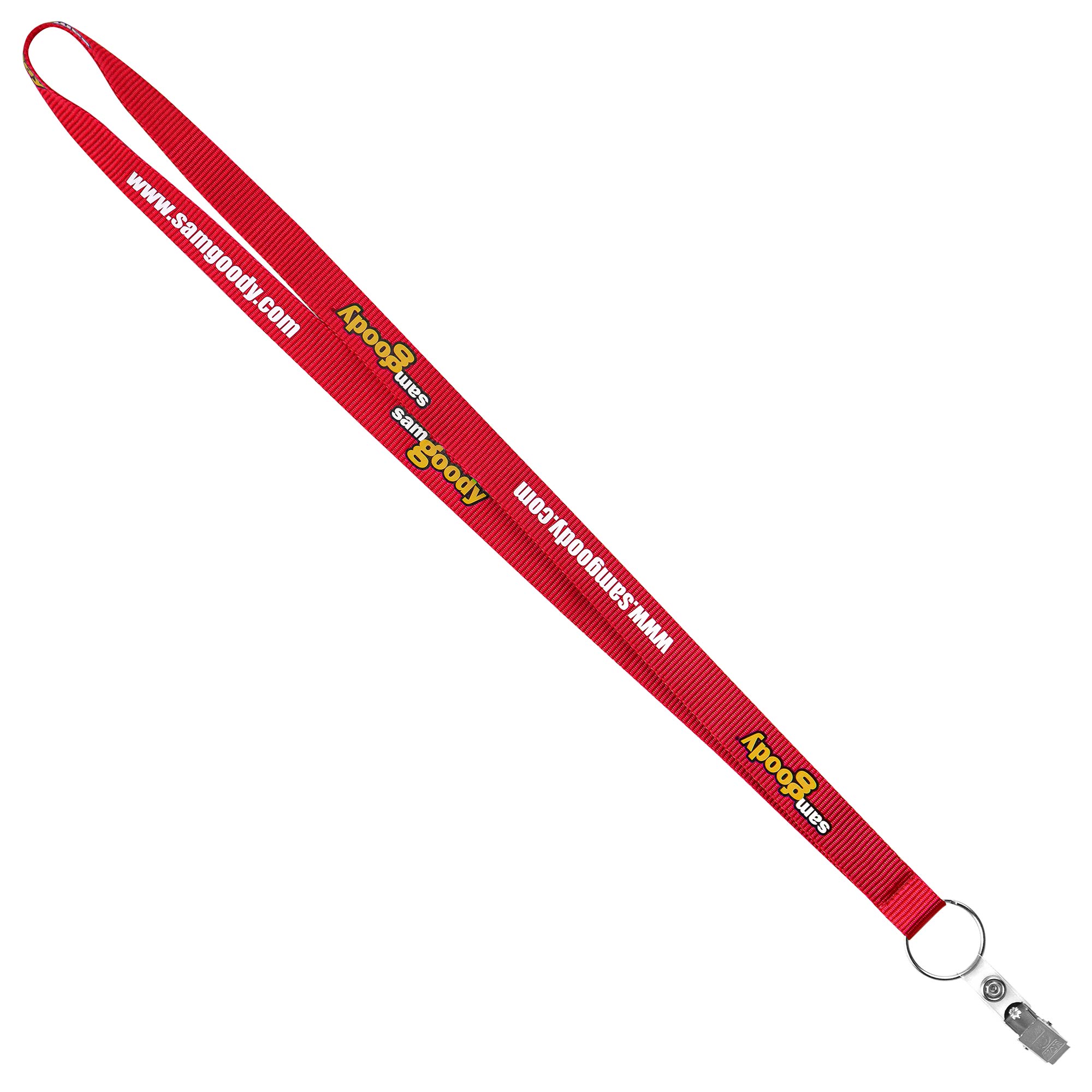 Picture of 3/4" Recycled Screen Printed Lanyard (QuickShip) 18-24 Days