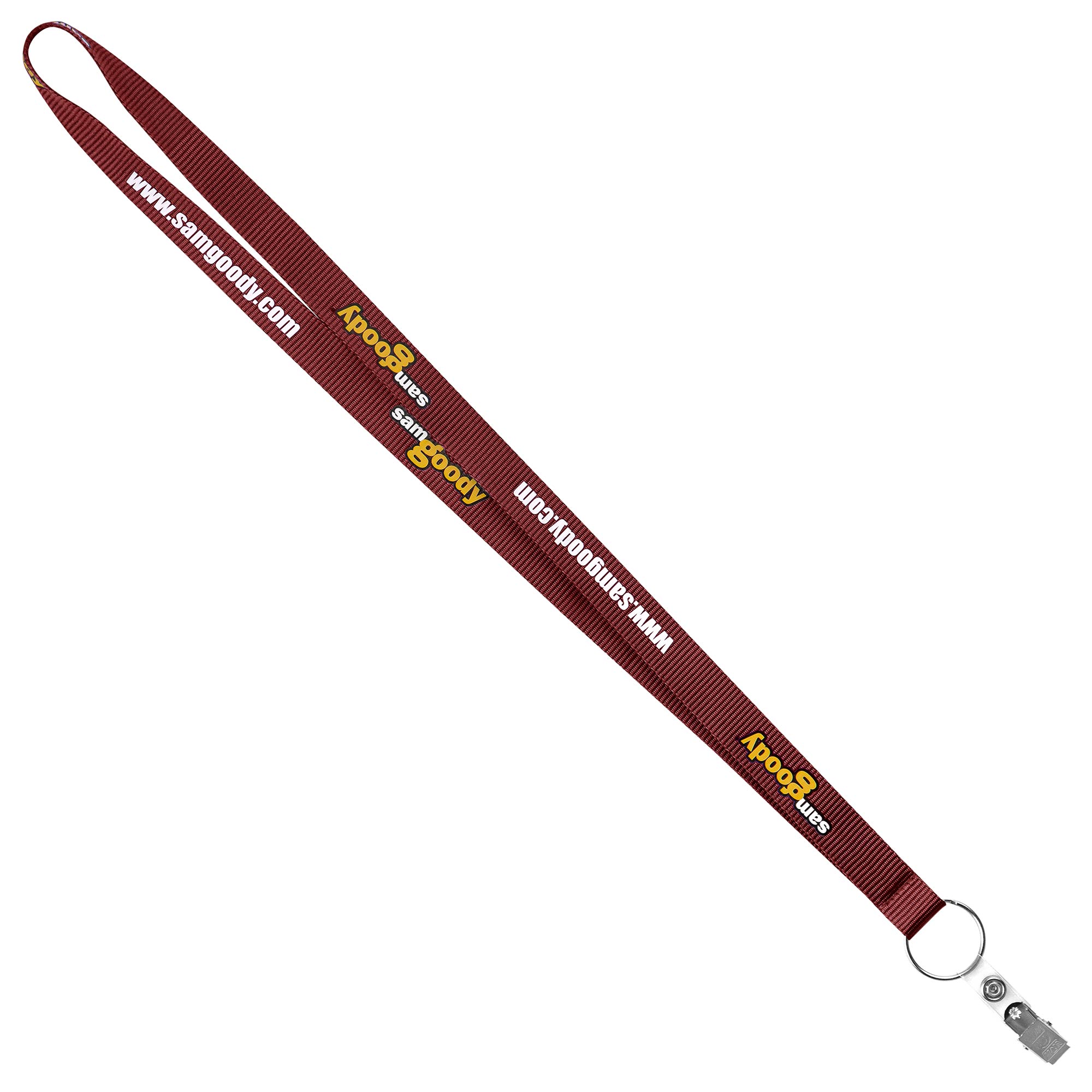 Picture of 3/4" Recycled Screen Printed Lanyard (QuickShip) 18-24 Days