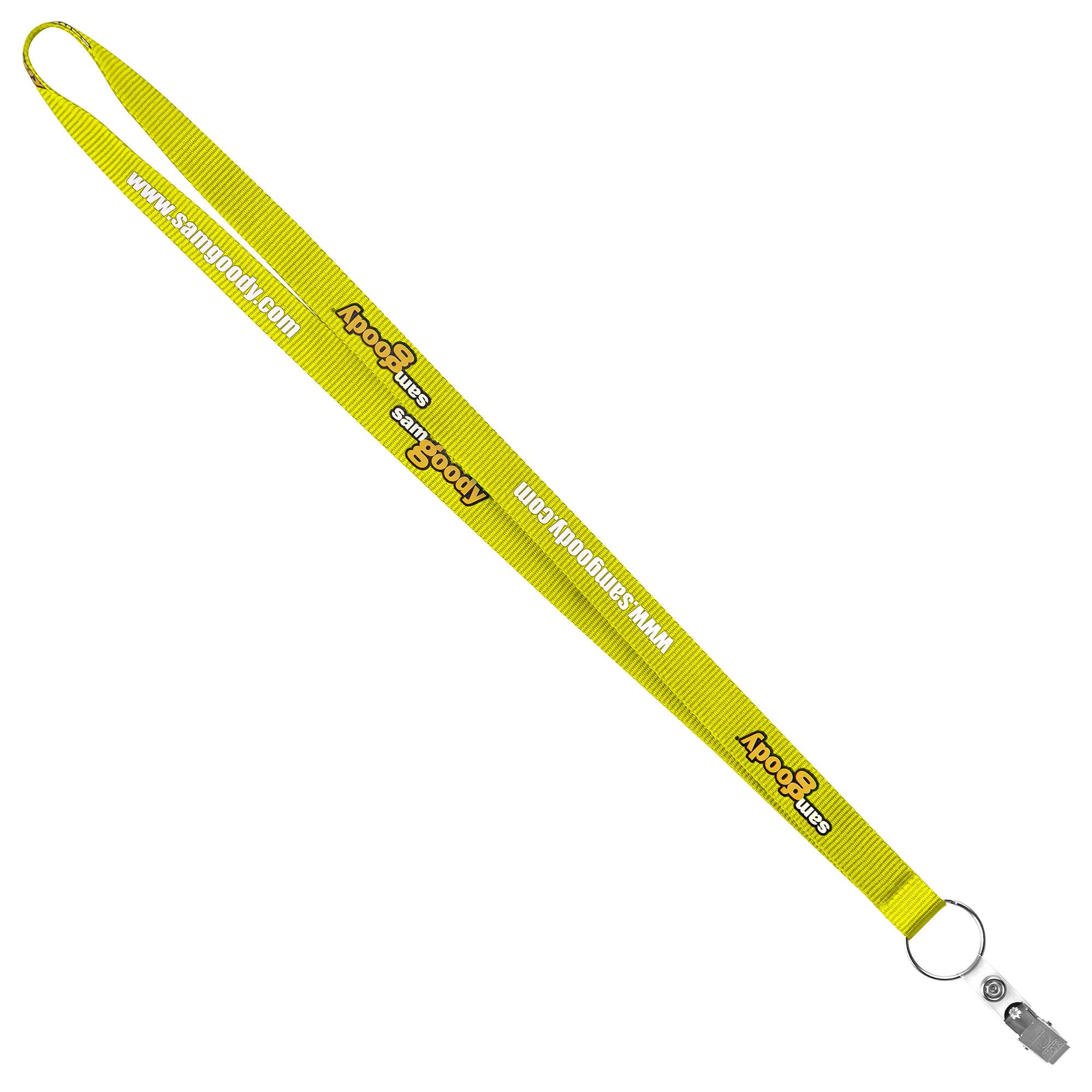 Picture of 3/4" Recycled Screen Printed Lanyard (QuickShip) 18-24 Days