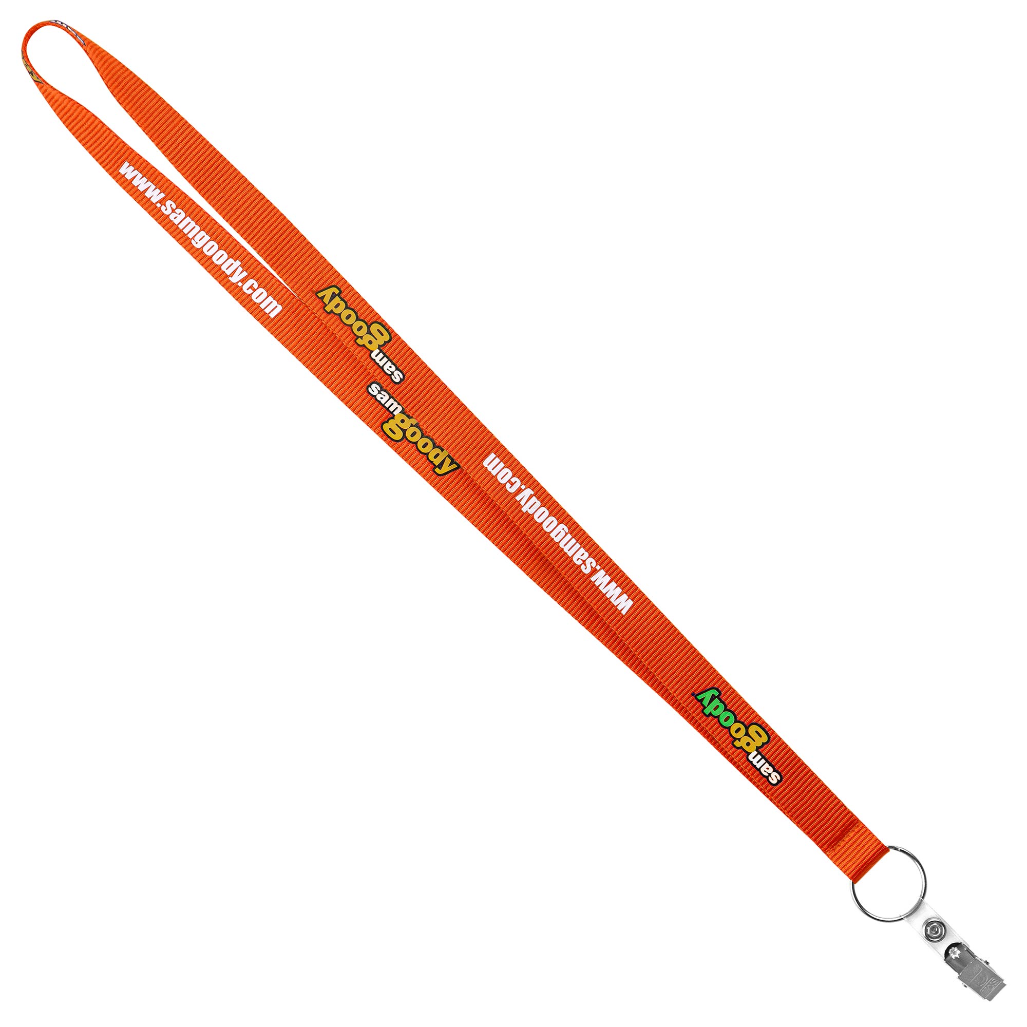 Picture of 3/4" Recycled Screen Printed Lanyard (QuickShip) 18-24 Days