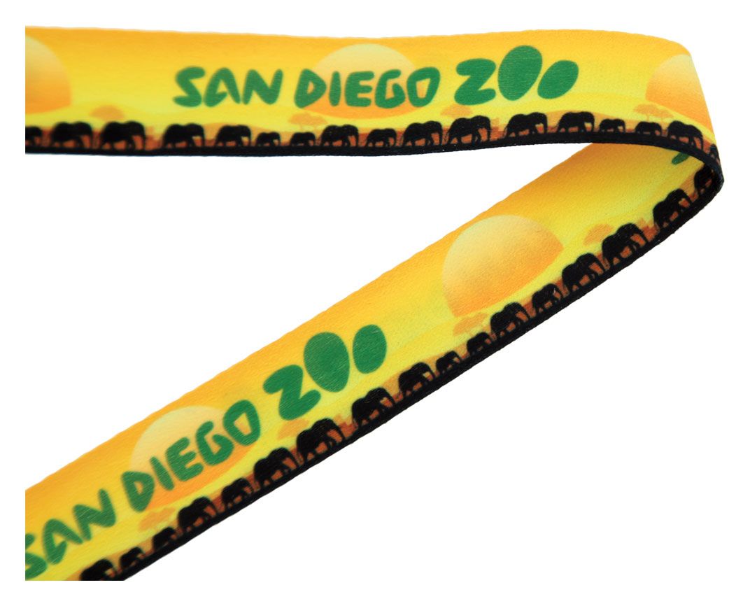 Picture of 3/4" Dual LA-214 Attachment Sublimation Lanyard (QuickShip) 18-24 Days