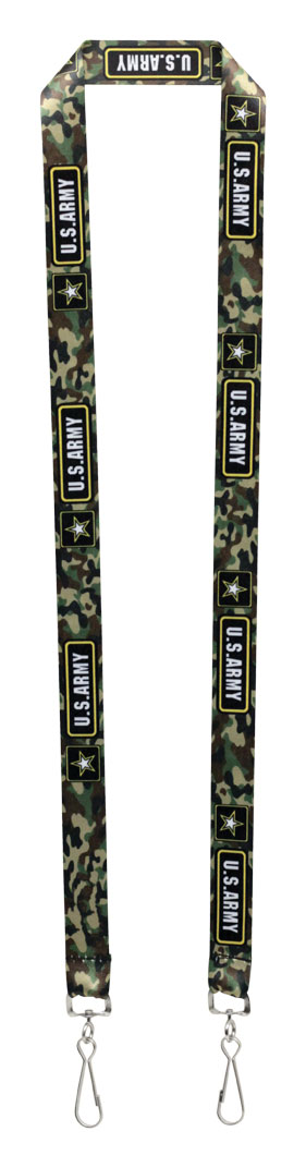Picture of 3/4" Dual LA-115 Attachment Sublimation Lanyard (QuickShip) 18-24 Days