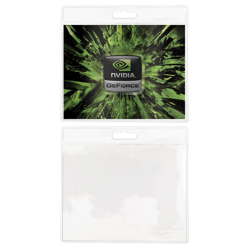 Picture of Blank Clear ID/Badge Holder (4 1/4" x 3 7/8")