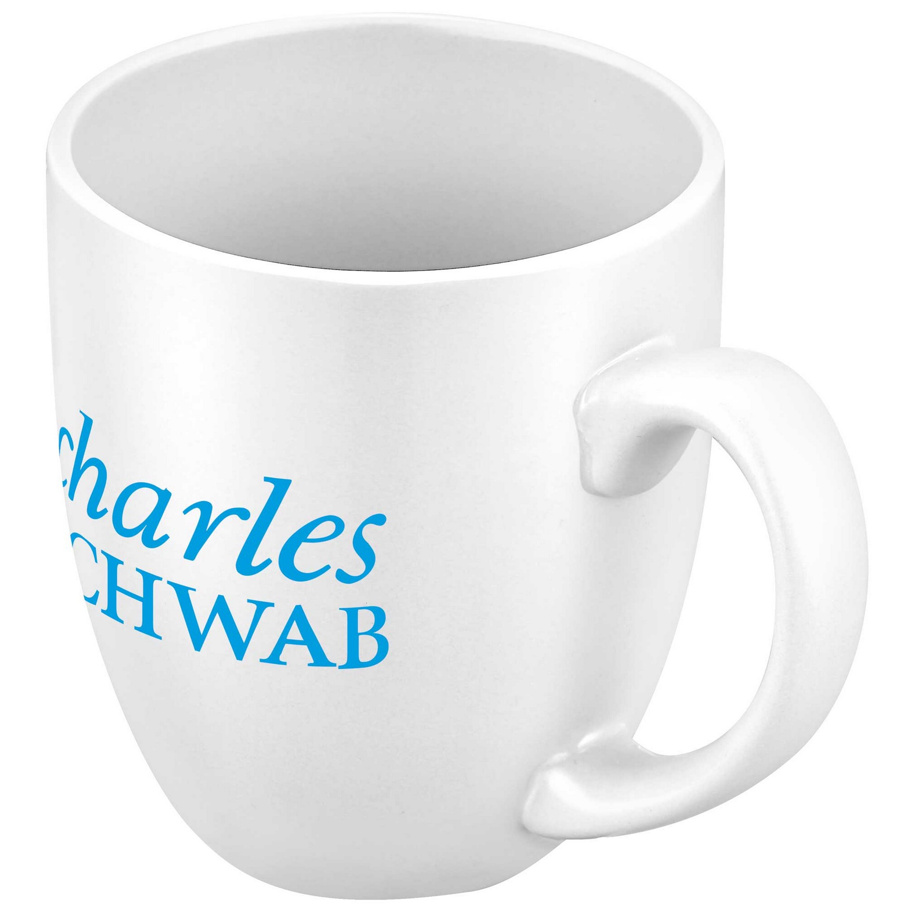 Picture of 16oz. Curved Ceramic Coffee Mug with D-Handle