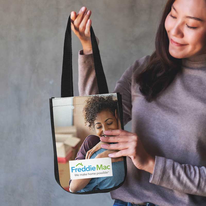 Picture of 9" x 12" Laminated Full-Color Tote Bag (6 Weeks Air)