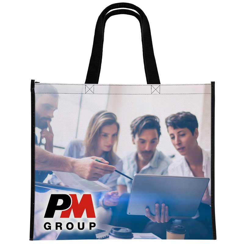Picture of 18" x 15" Laminated Full Color Tote Bag (10 Weeks Ocean)