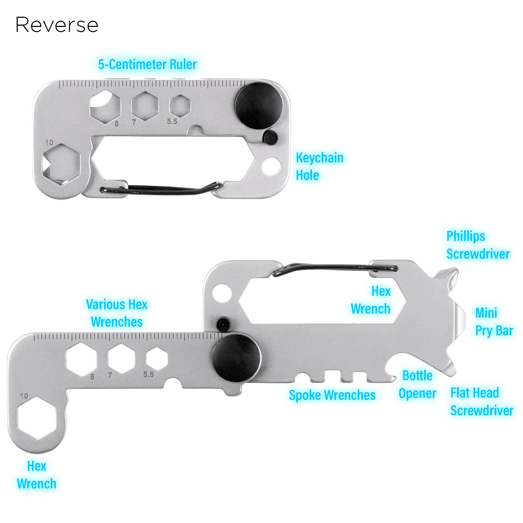 Picture of The Sequoia 15-Function Pocket Tool