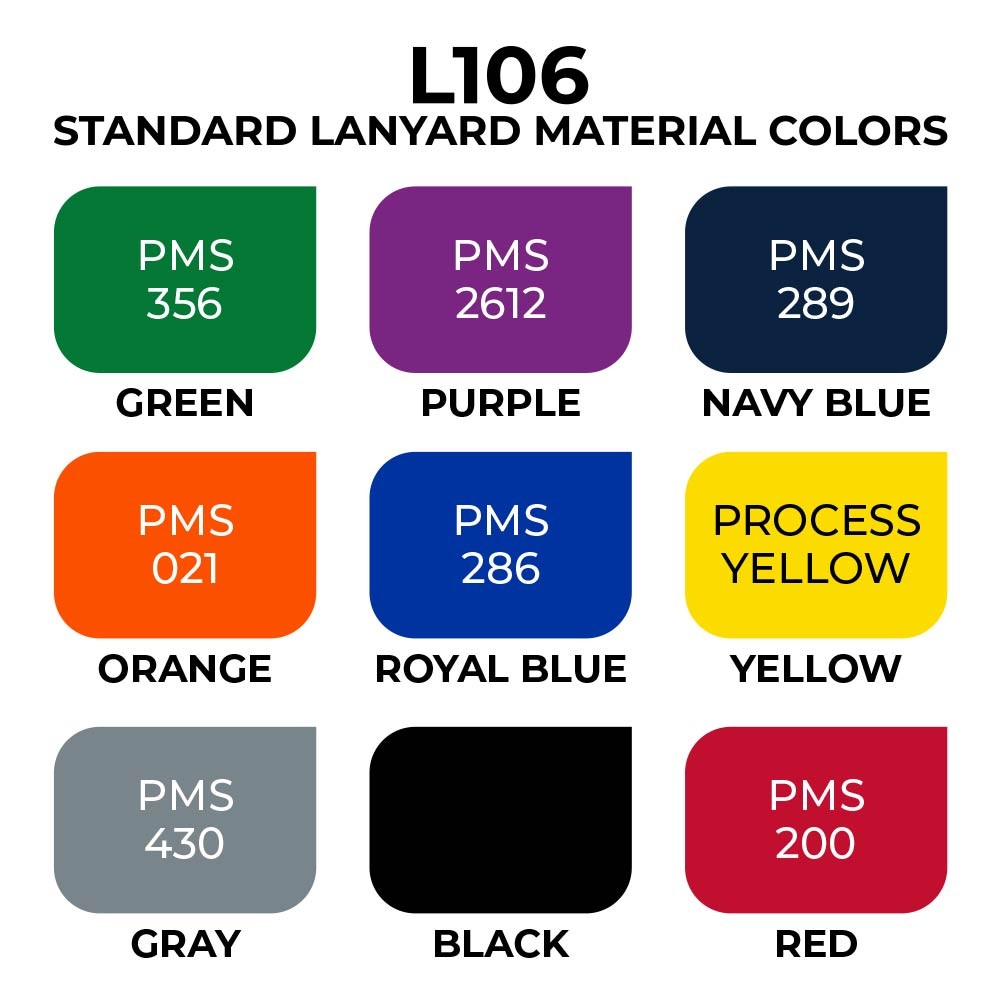 Picture of 3/4" Nylon Lanyard (QuickShip) 18-24 Days