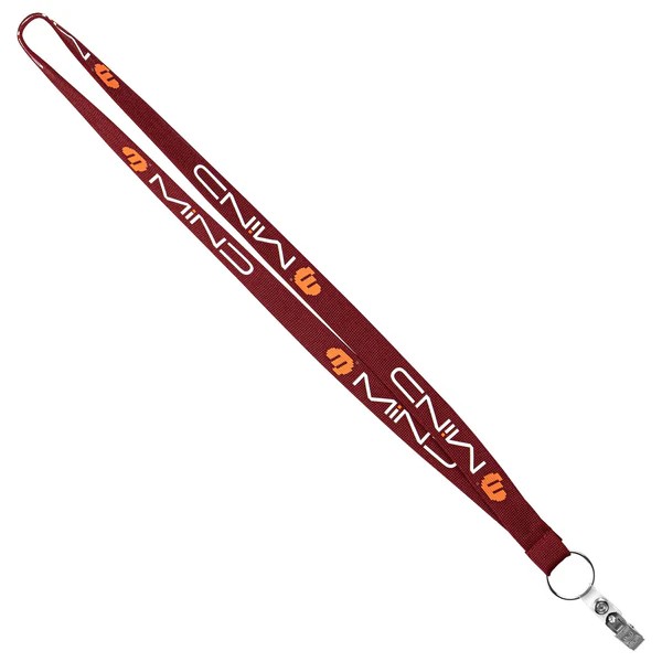 Picture of 3/4" Recycled Euro Soft Lanyard (QuickShip) 18-24 Days
