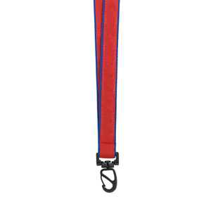 Picture of 3/4" Woven Text Lanyard (QuickShip) 5-6 Weeks