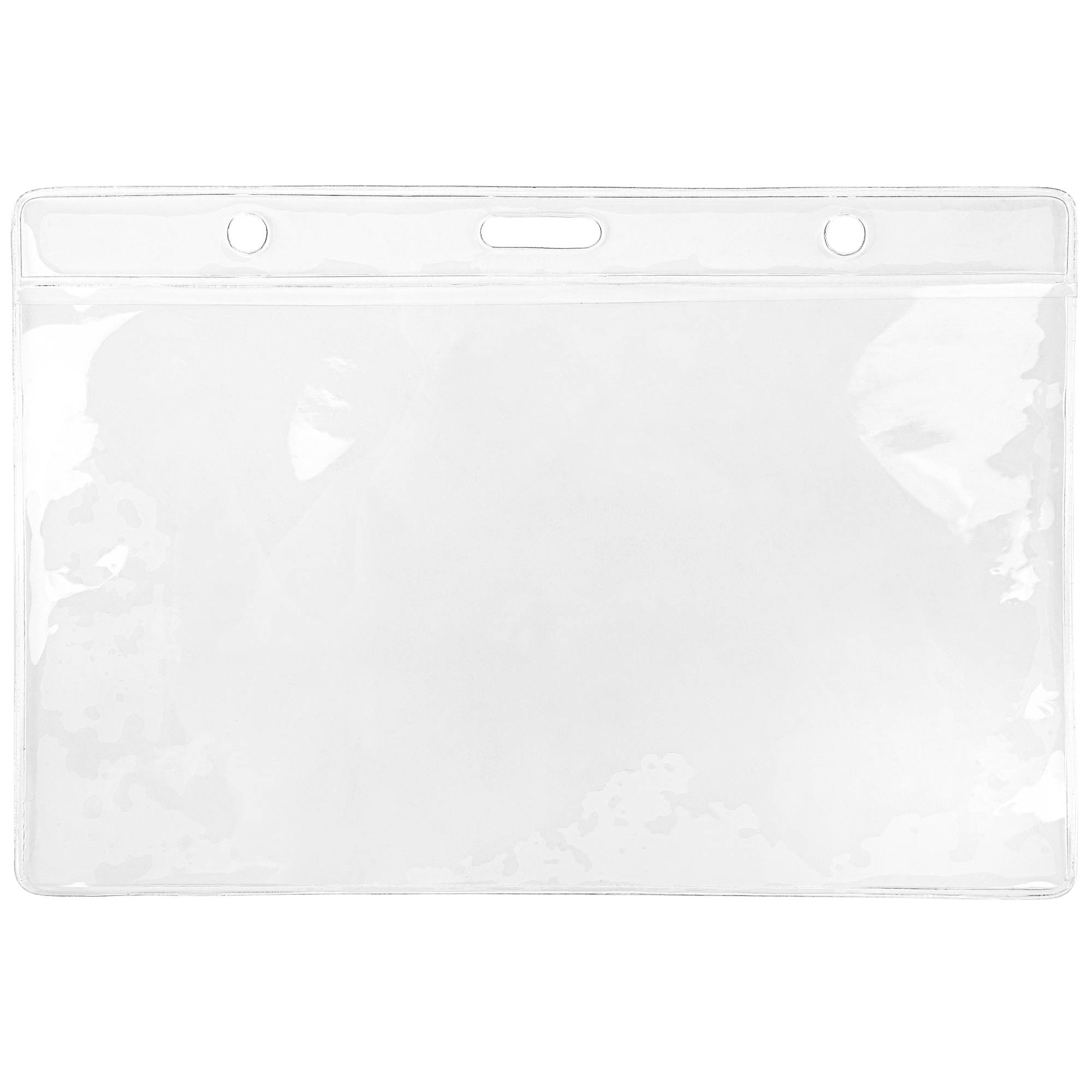 Picture of Xtra Large Clear PVC Badge Holder 7.5"W x 5"H