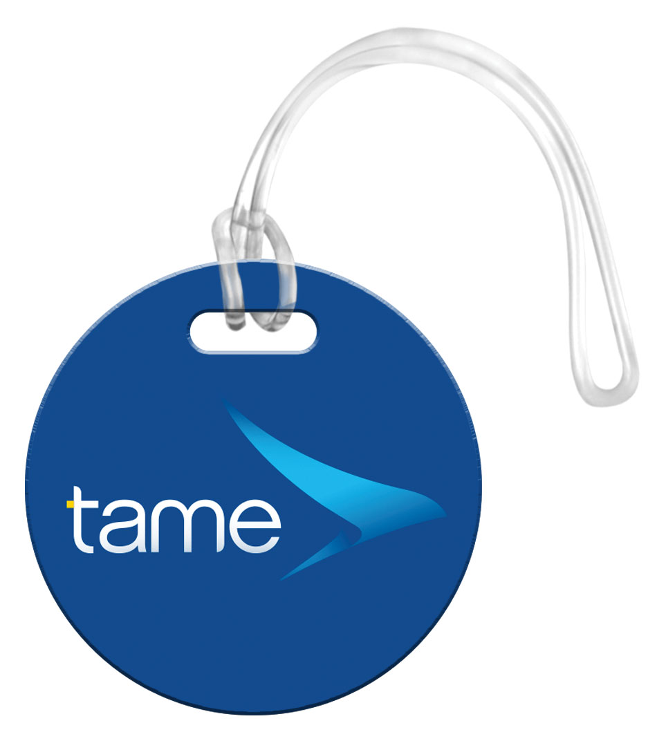 Picture of Digital Mini Round Bag Tag (2"x2")