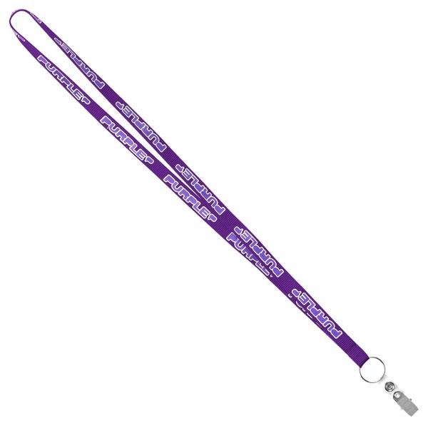 Picture of 1/2" Recycled Econo Lanyard (QuickShip) 18-24 Days