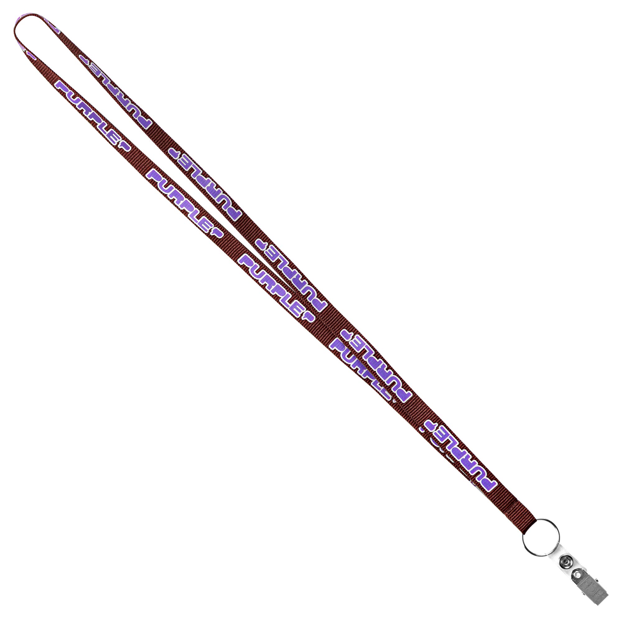 Picture of 1/2" Recycled Econo Lanyard (QuickShip) 18-24 Days