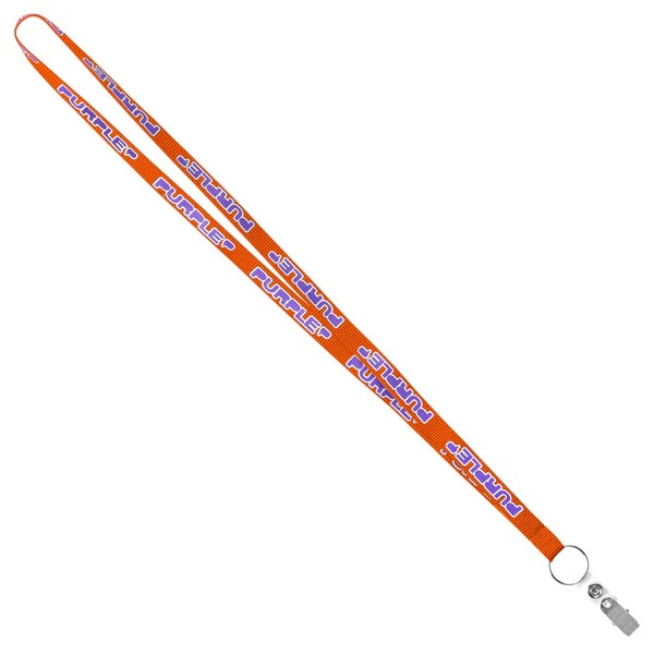 Picture of 1/2" Recycled Econo Lanyard (QuickShip) 18-24 Days