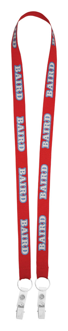 Picture of 3/4" Econo Dual Attachment Lanyard (QuickShip) 18-24 Days