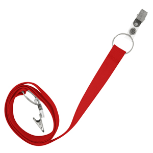 Picture of 3/4" Recycled Econo Dual Attachment Lanyard