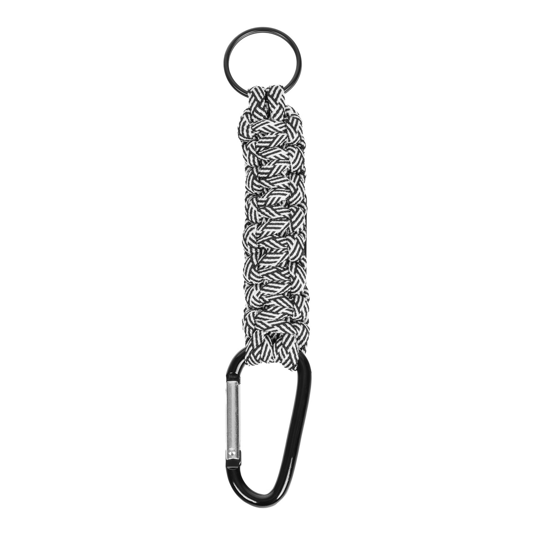 Picture of Carabiner Box Knot Braided Key Chain with Keyring and Metal Plate (Factory Direct) 10-12 Weeks