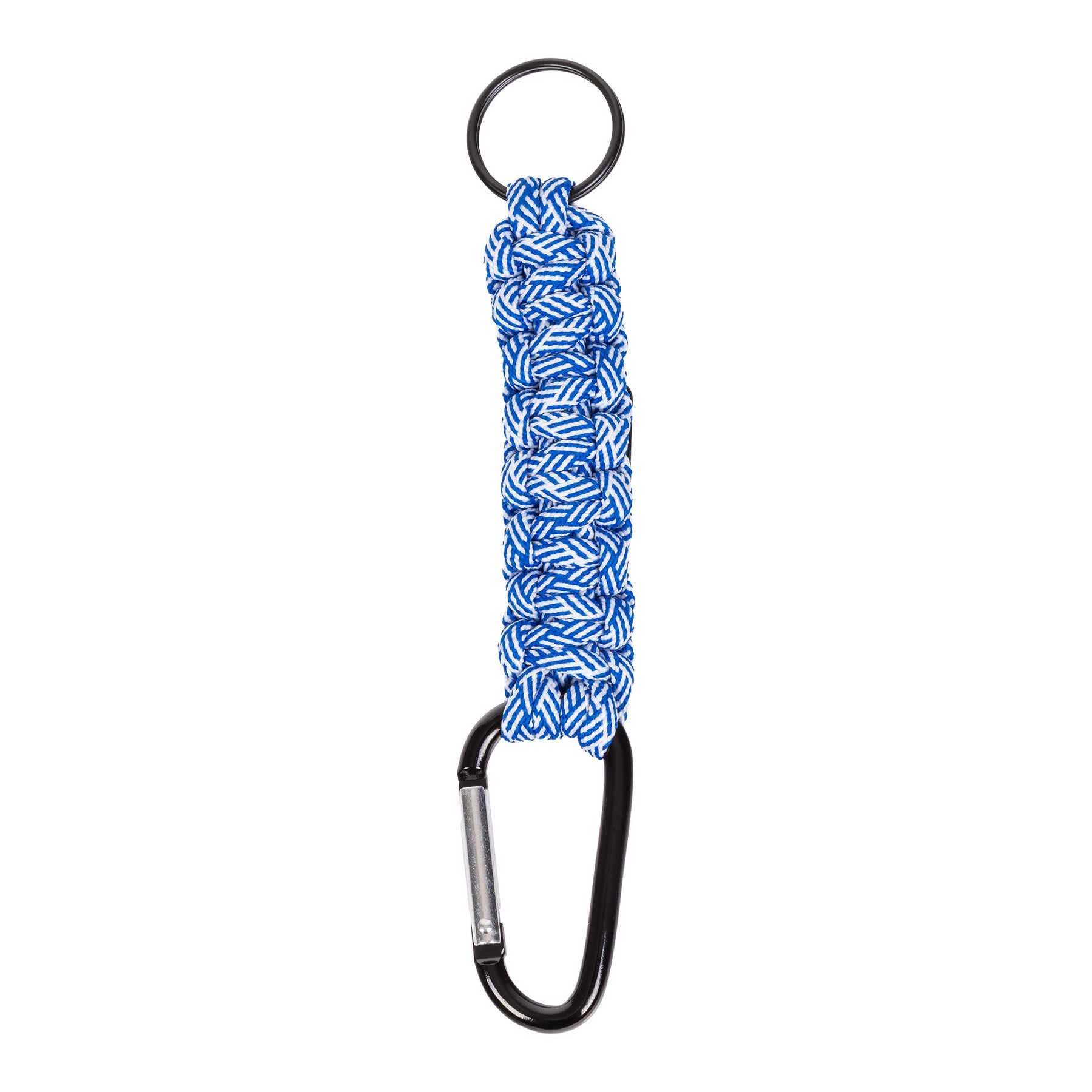 Picture of Carabiner Box Knot Braided Key Chain with Keyring and Metal Plate (Factory Direct) 10-12 Weeks