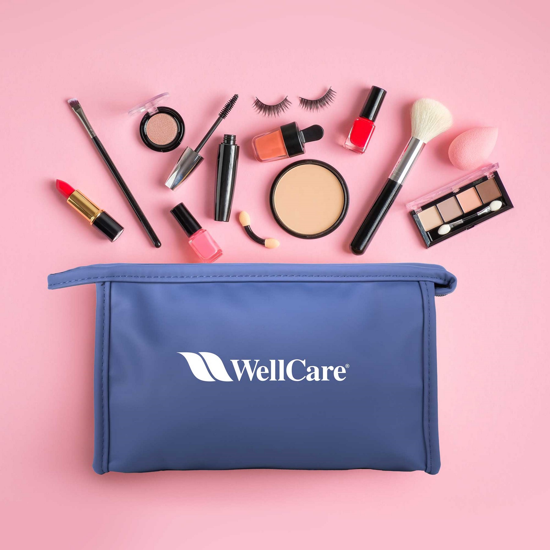 Picture of Chic Large Soft PU Cosmetic Pouch (Factory Direct) 10-12 Weeks