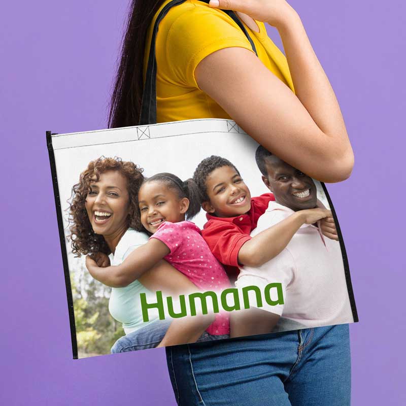 Picture of 20" x 16" Laminated Full Color Tote Bag (10 Weeks Ocean)