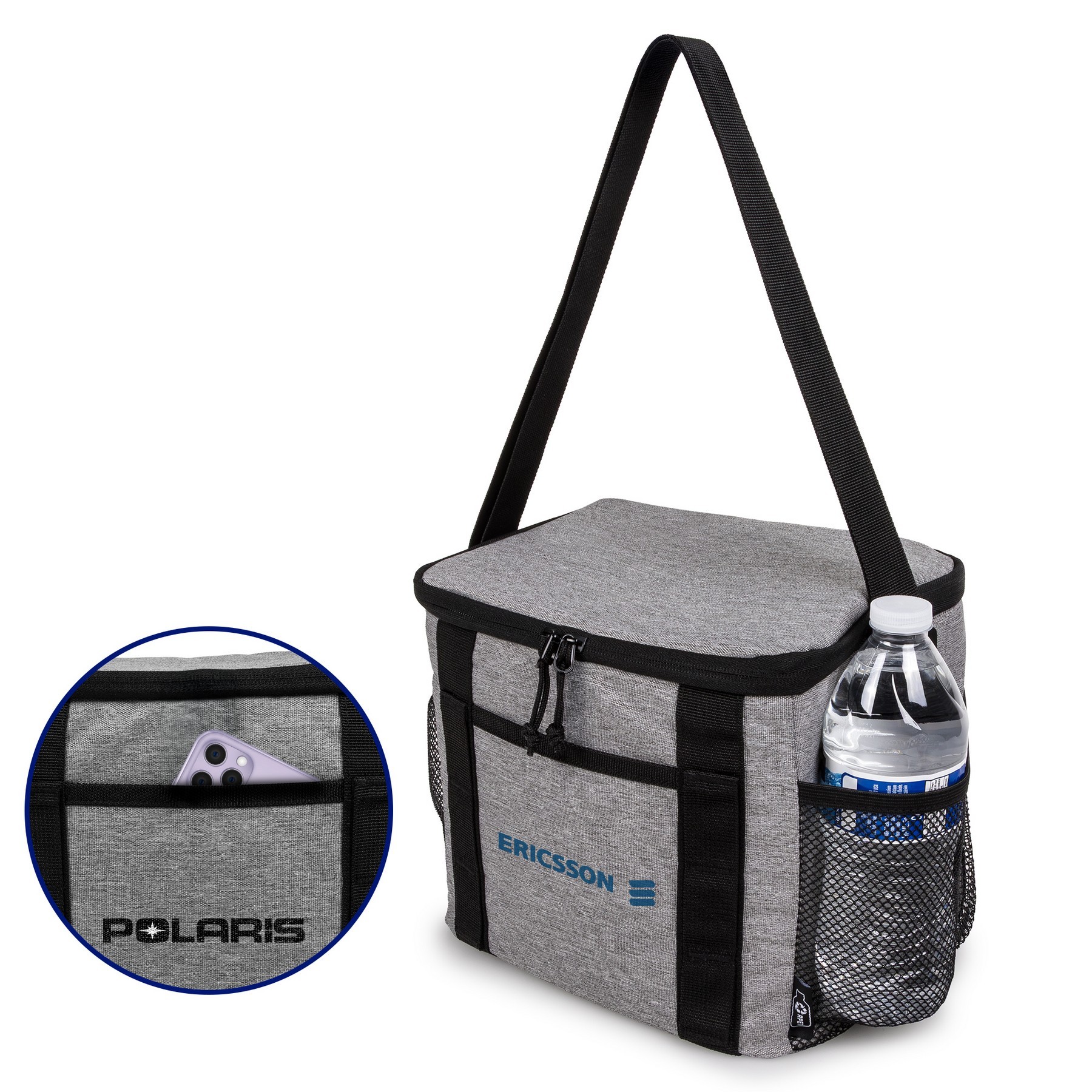 Picture of EcoChill rPET Cooler Bag 6-Can (Factory Direct) 10-12 Weeks