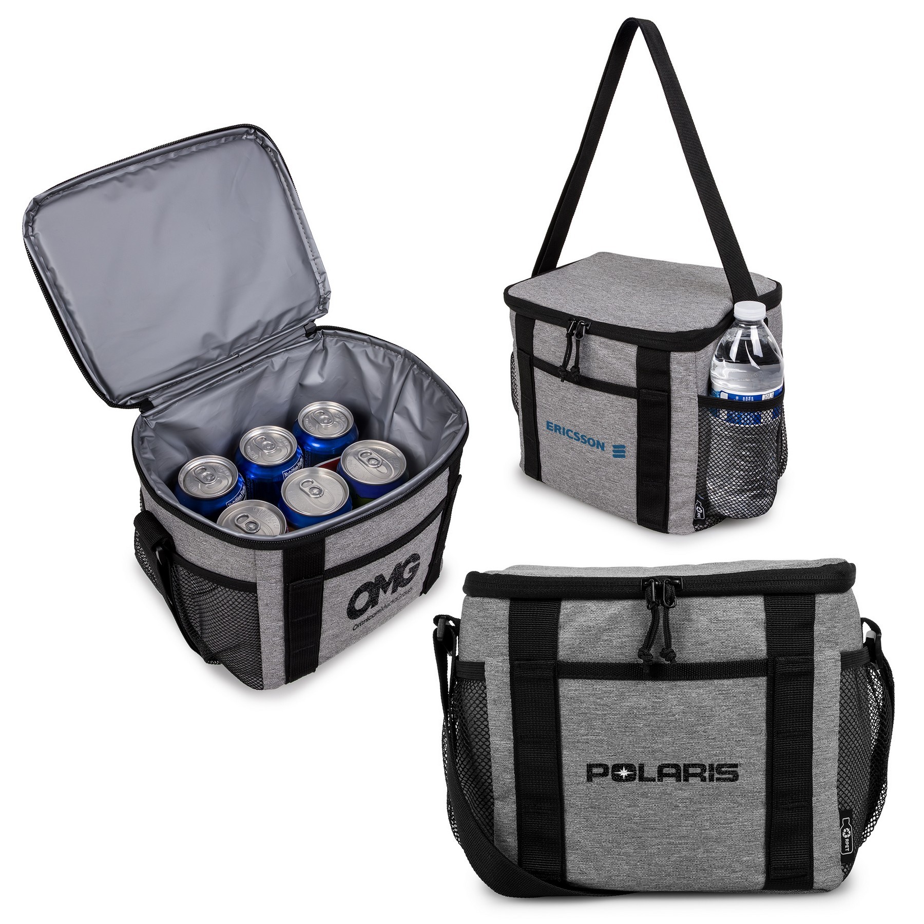 Picture of EcoChill rPET Cooler Bag 6-Can (Factory Direct) 10-12 Weeks