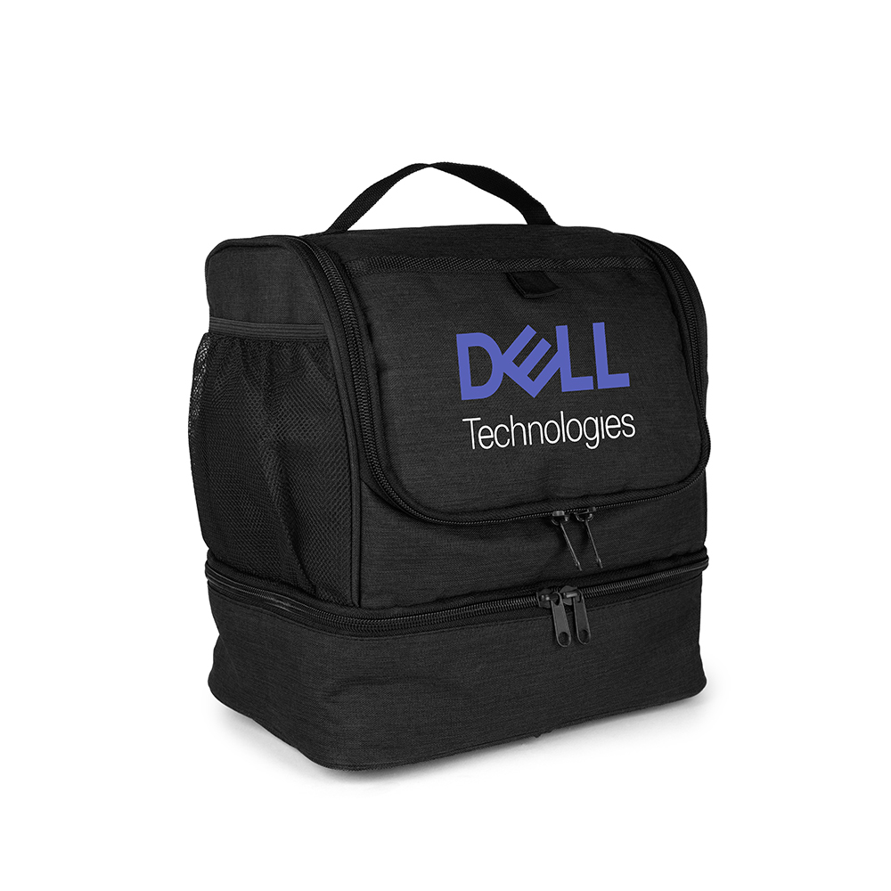 Picture of ChillMate Double Deck Lunch Bag w/Mesh Pockets (Factory Direct) 10-12 Weeks