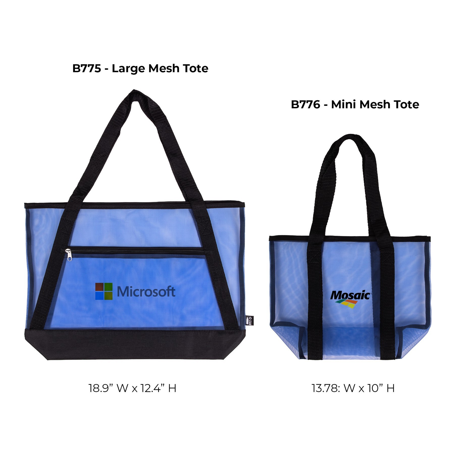 Picture of EcoMini Breeze Mesh Tote (Factory Direct) 10-12 Weeks