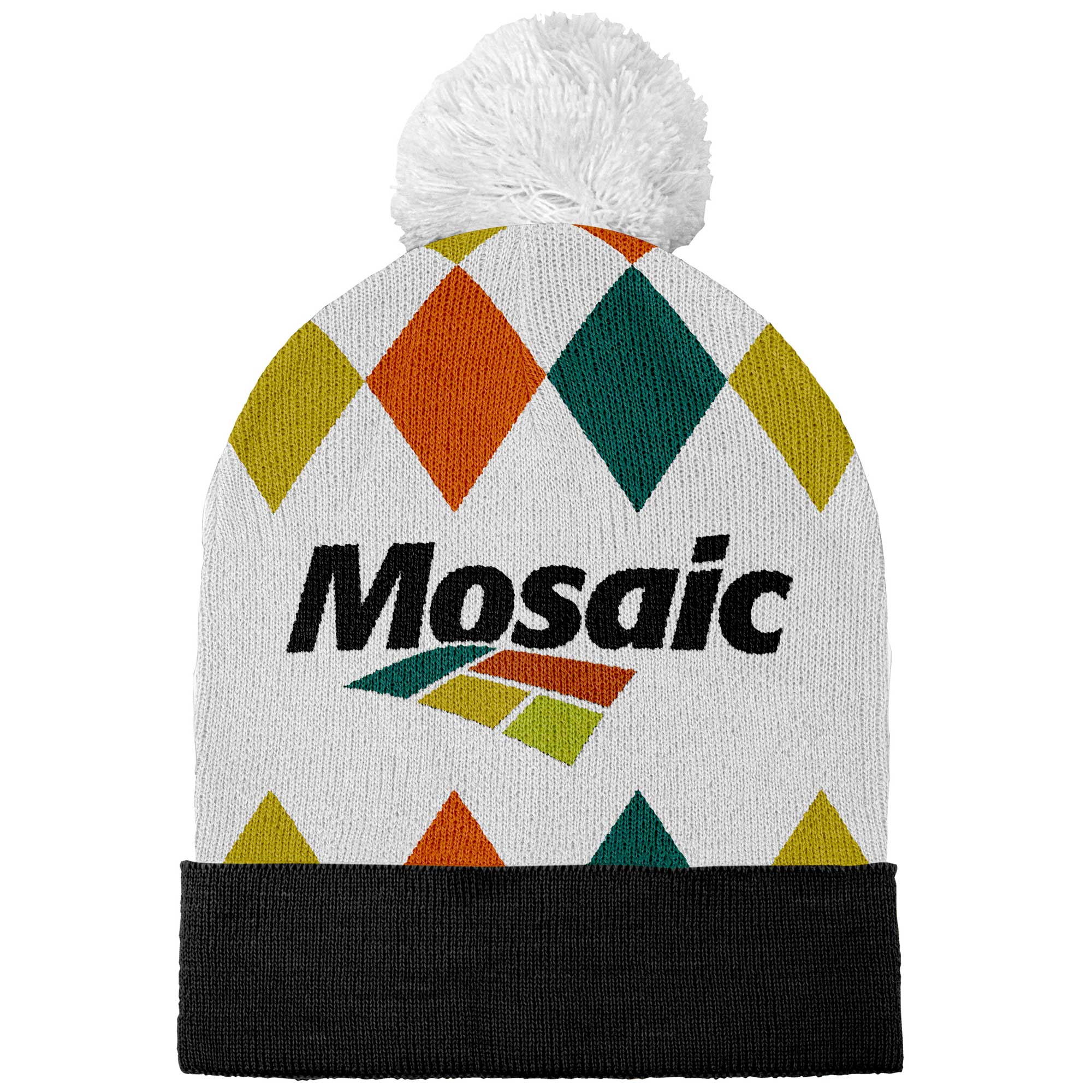 Picture of Adult Jacquard Beanie (10-12 Week Ocean)