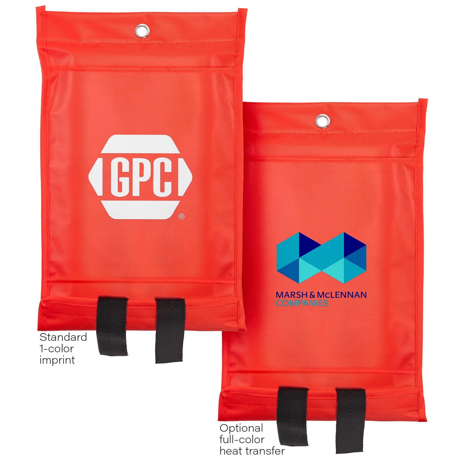 Picture of Fiberglass Emergency Fire Blanket (40" x 40") (Factory Direct) 10-12 Weeks