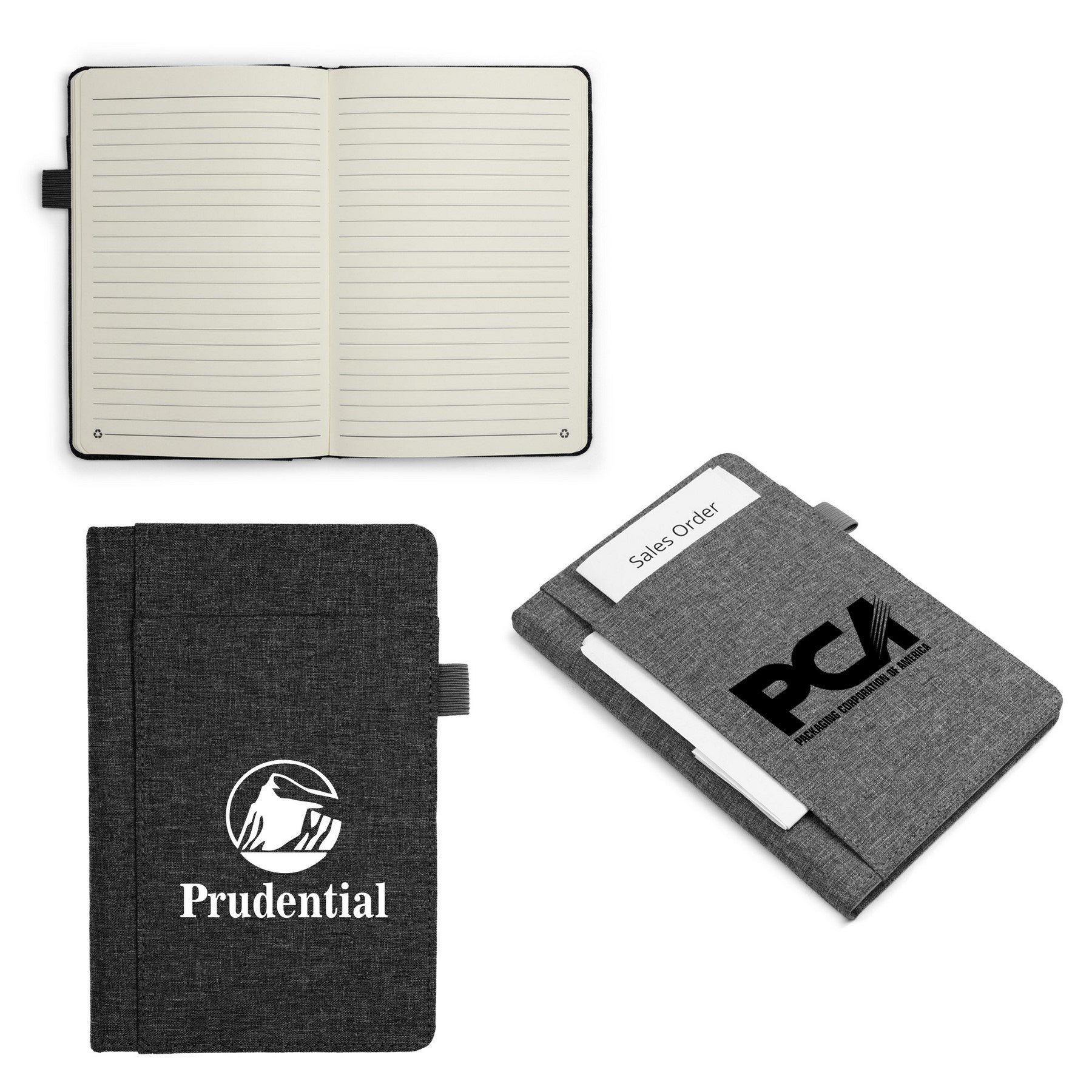 Picture of DualPocket A5 rPET Journal (Factory Direct) 10-12 Weeks