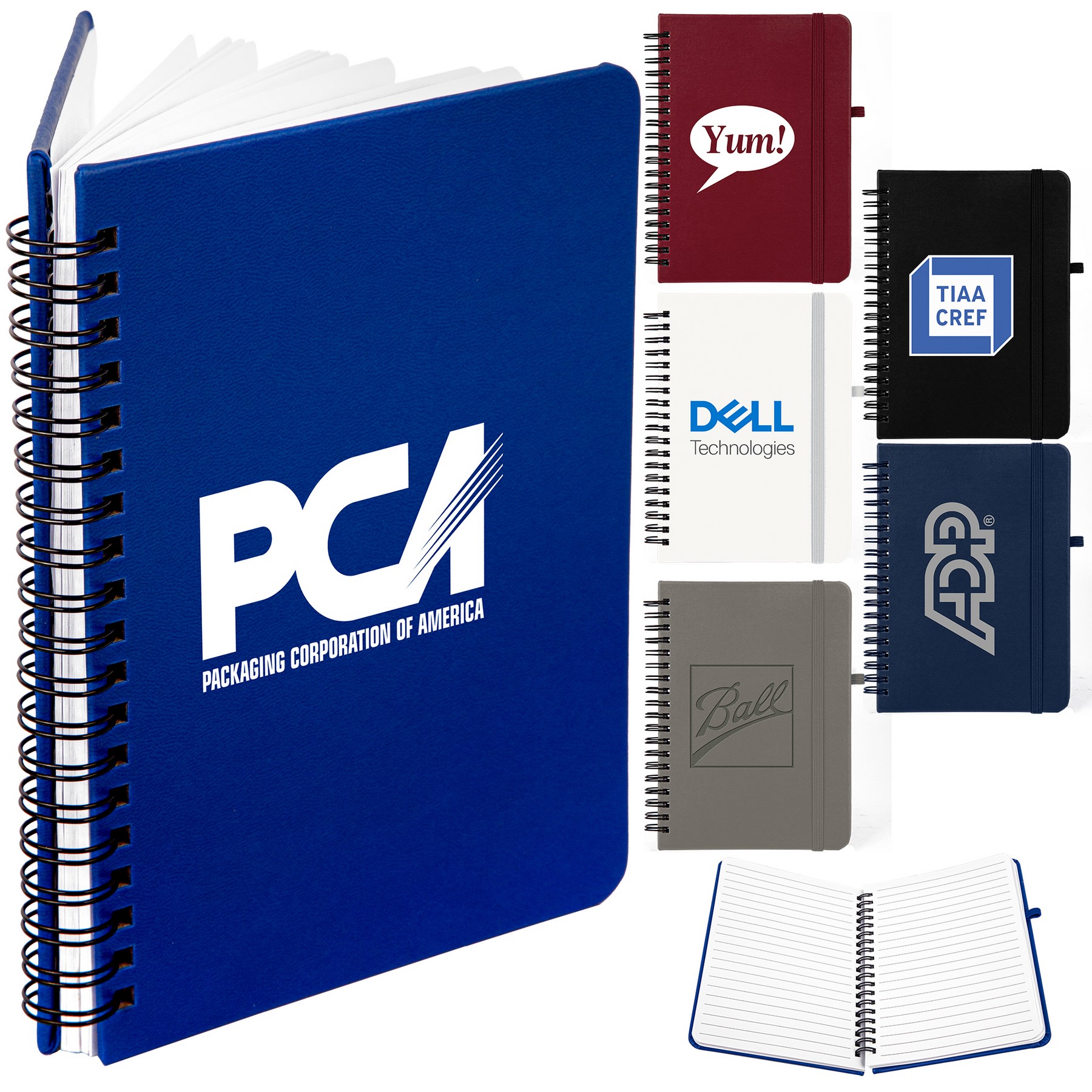 Picture of Premium UltraHyde Leather Journal w/Pen Holder (Factory Direct) 10-12 Weeks