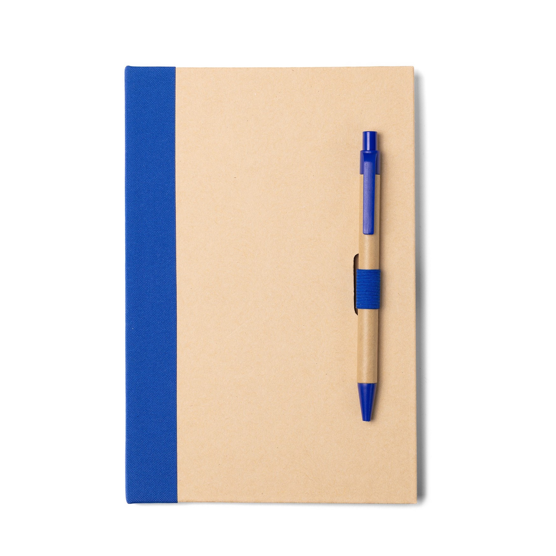 Picture of Bound Kraft Journal w/Pen Closure (Factory Direct) 10-12 Weeks